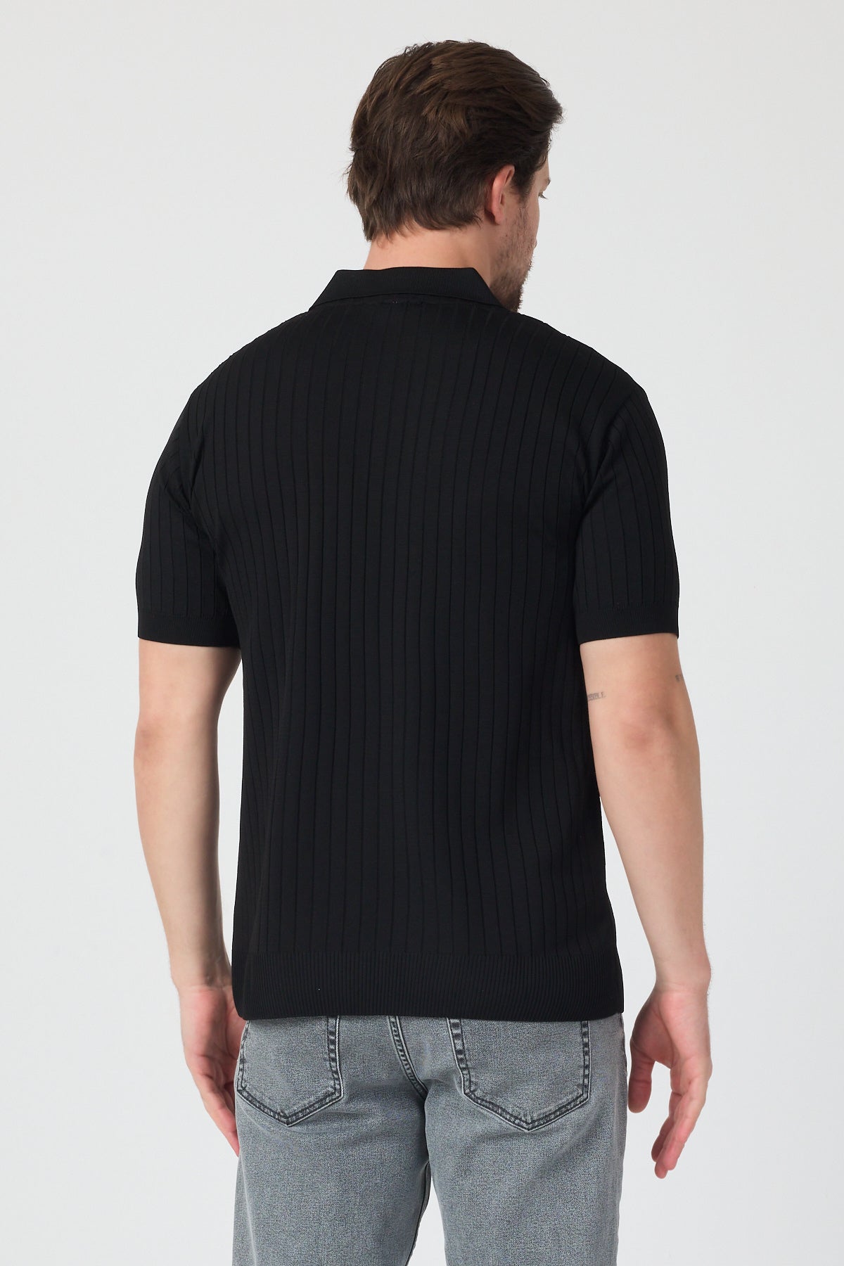 Erkek Polo Yaka Triko T-shirt 10207