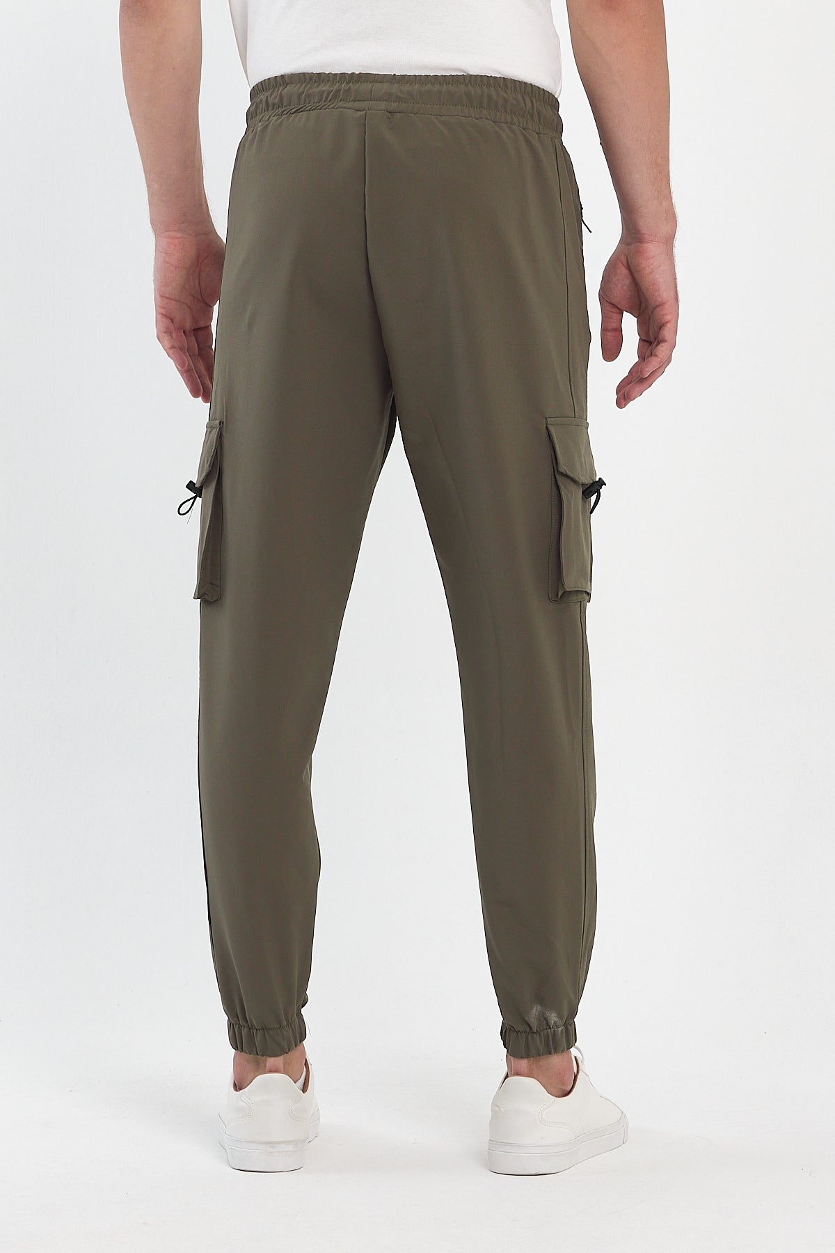 Jogger Pants with Zipper Pocket 002402