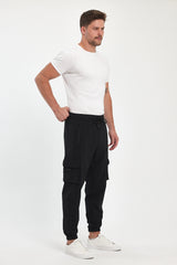 Jogger Pants with Zipper Pocket 002402