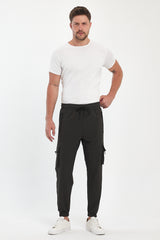 Jogger Pants with Zipper Pocket 002402