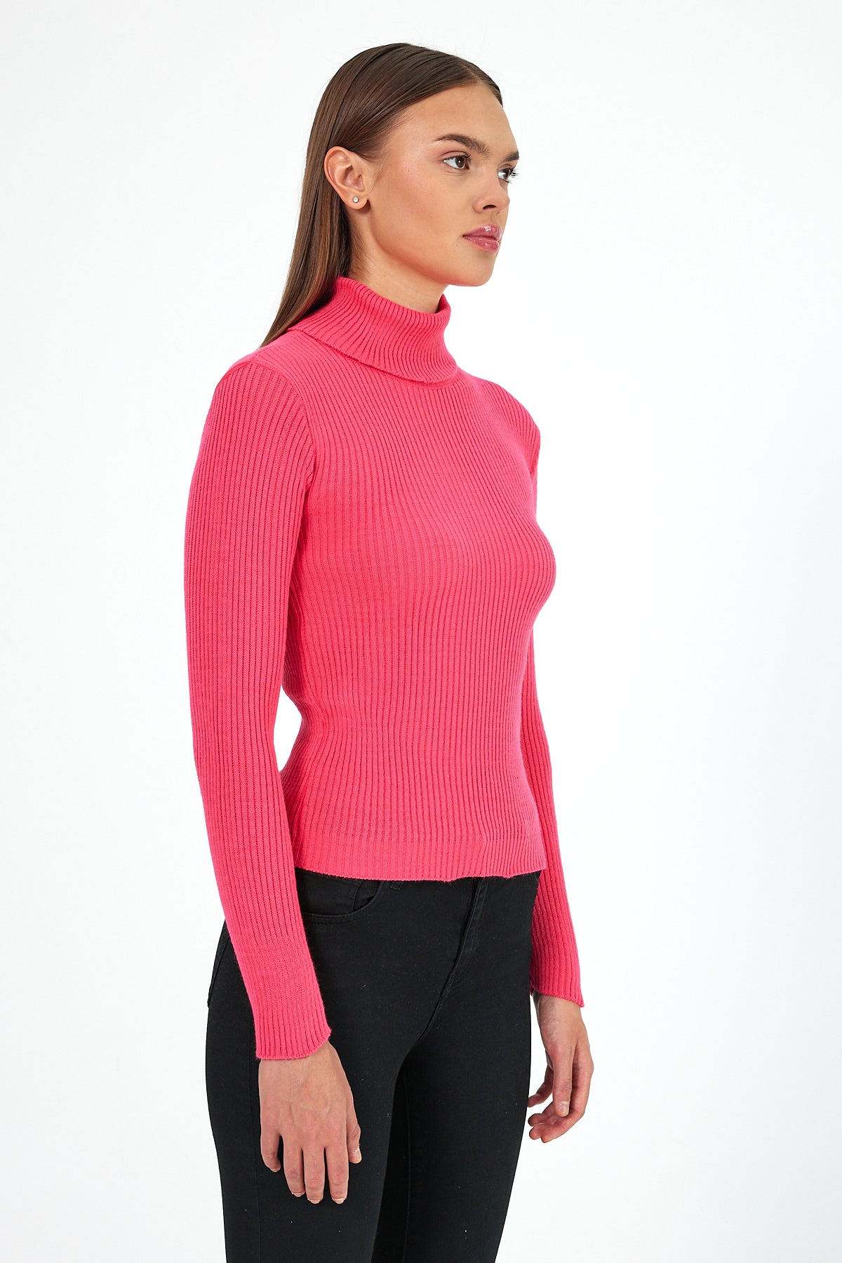 Women's Turtleneck Orlon Badi Knitwear 4453
