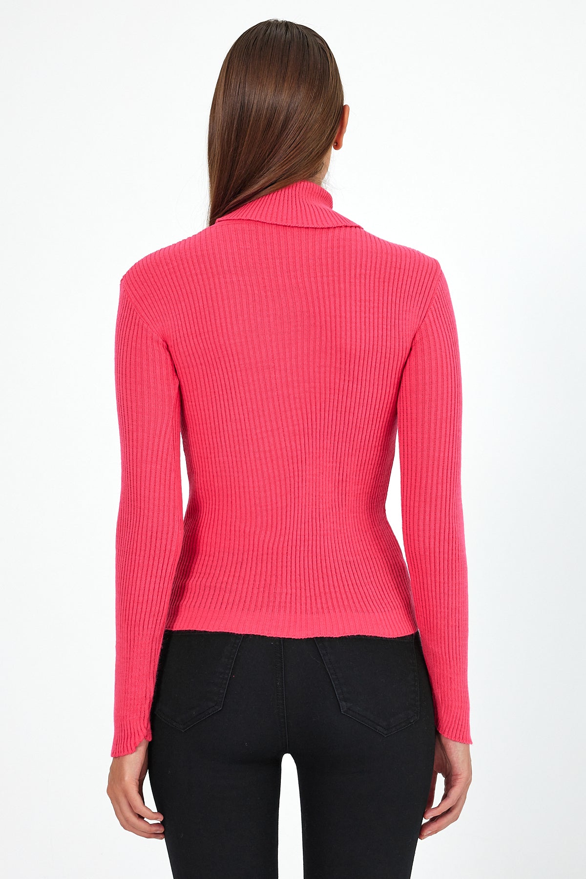 Women's Turtleneck Orlon Badi Knitwear 4453