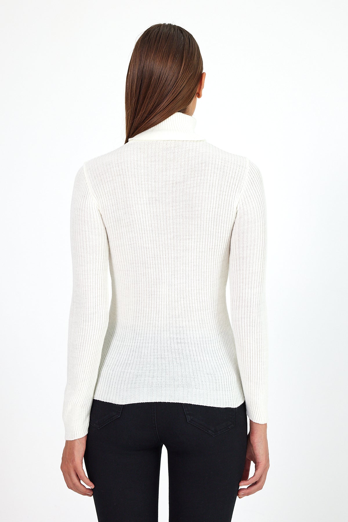 Women's Turtleneck Orlon Badi Knitwear 4453