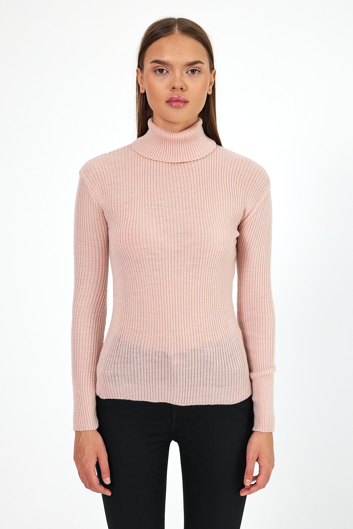Women's Turtleneck Orlon Badi Knitwear 4453