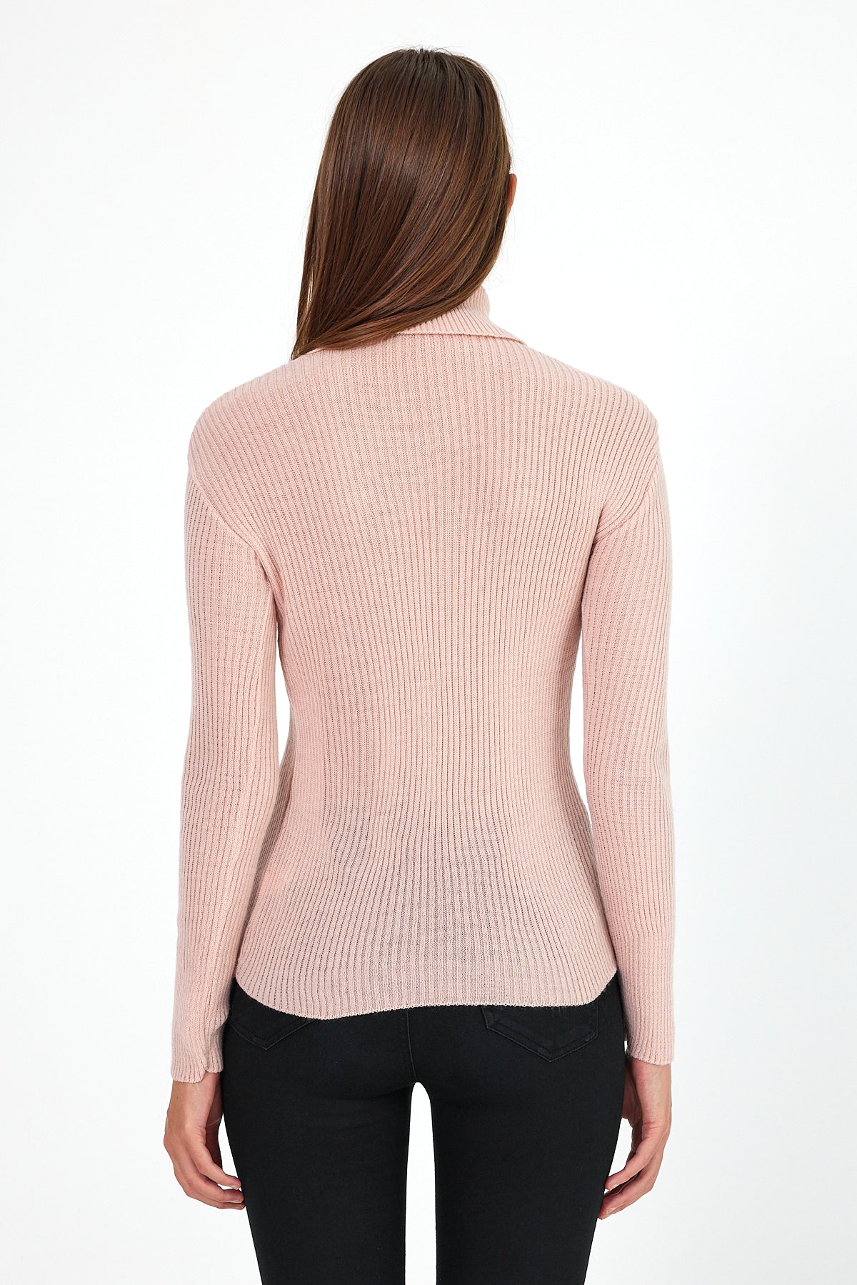 Women's Turtleneck Orlon Badi Knitwear 4453