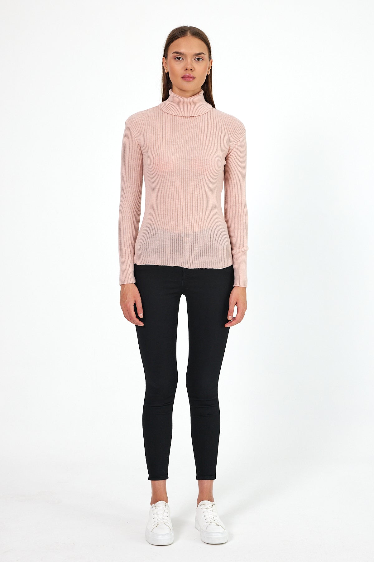 Women's Turtleneck Orlon Badi Knitwear 4453