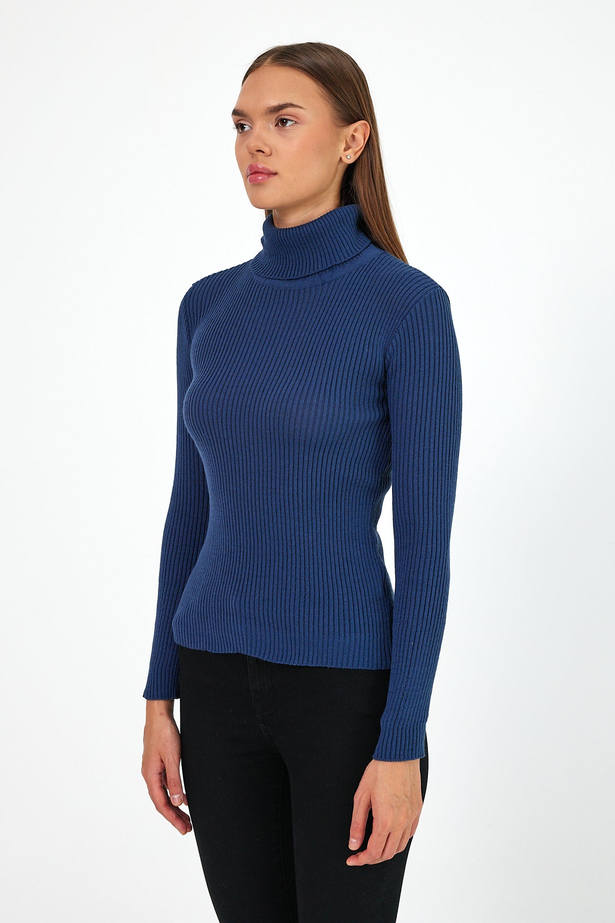 Women's Turtleneck Orlon Badi Knitwear 4453