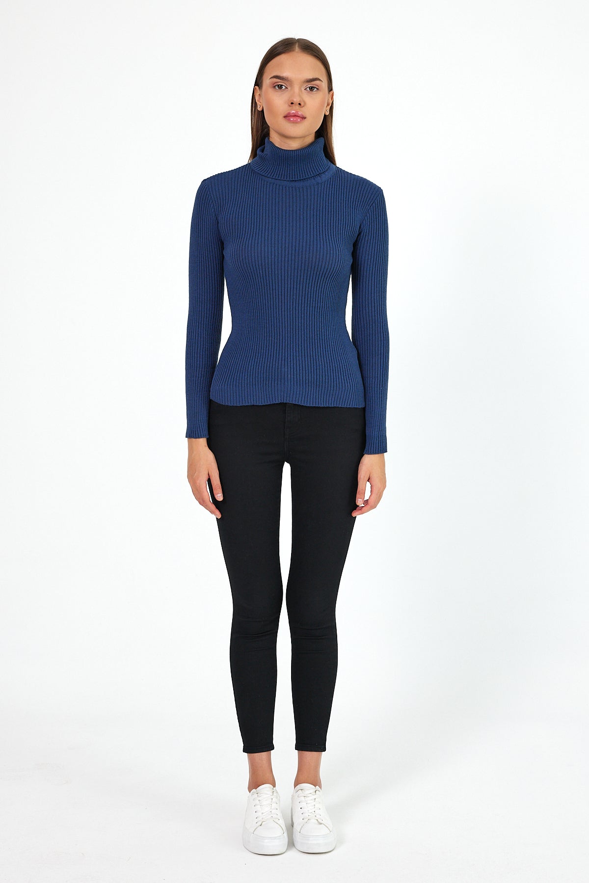 Women's Turtleneck Orlon Badi Knitwear 4453