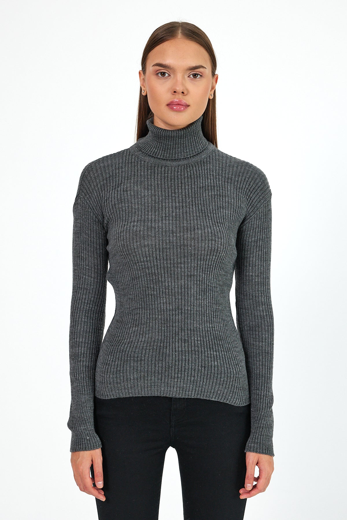 Women's Turtleneck Orlon Badi Knitwear 4453