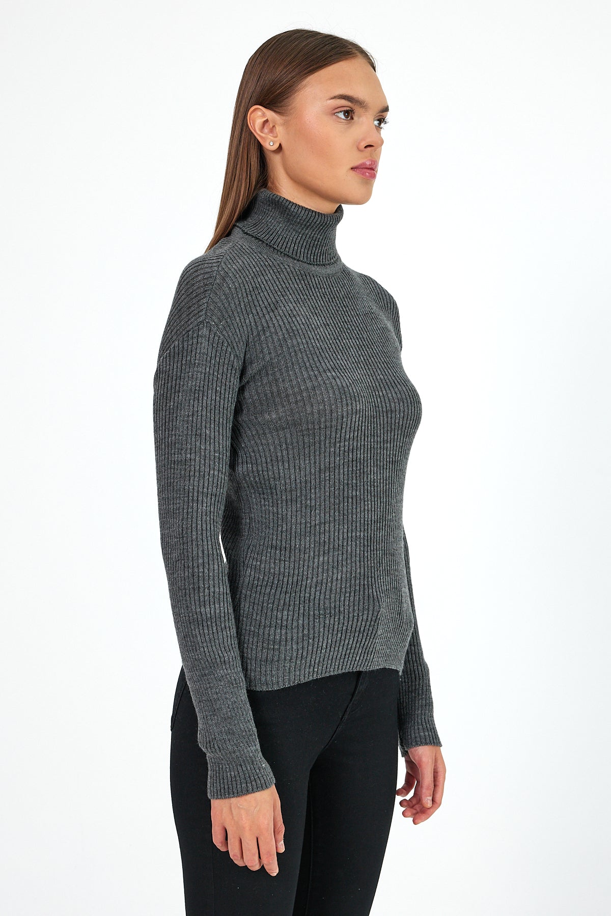 Women's Turtleneck Orlon Badi Knitwear 4453