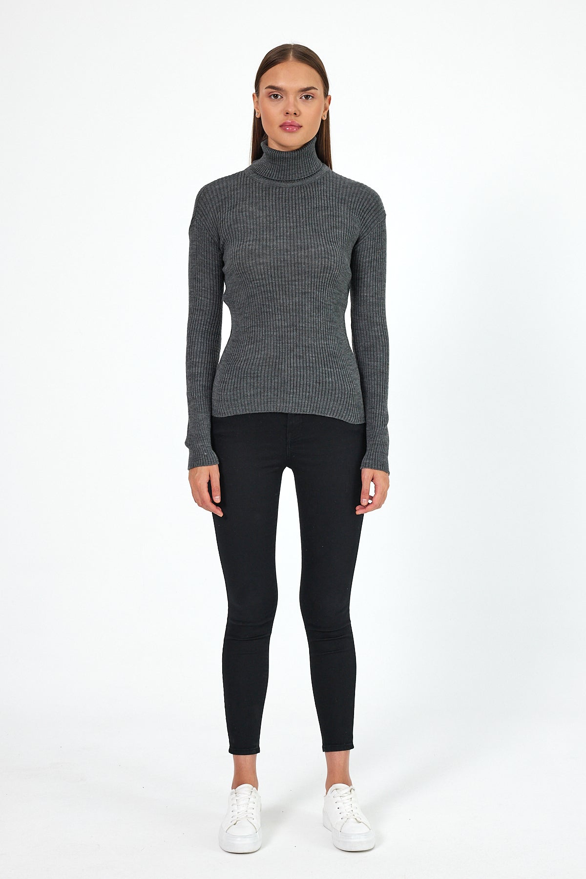 Women's Turtleneck Orlon Badi Knitwear 4453