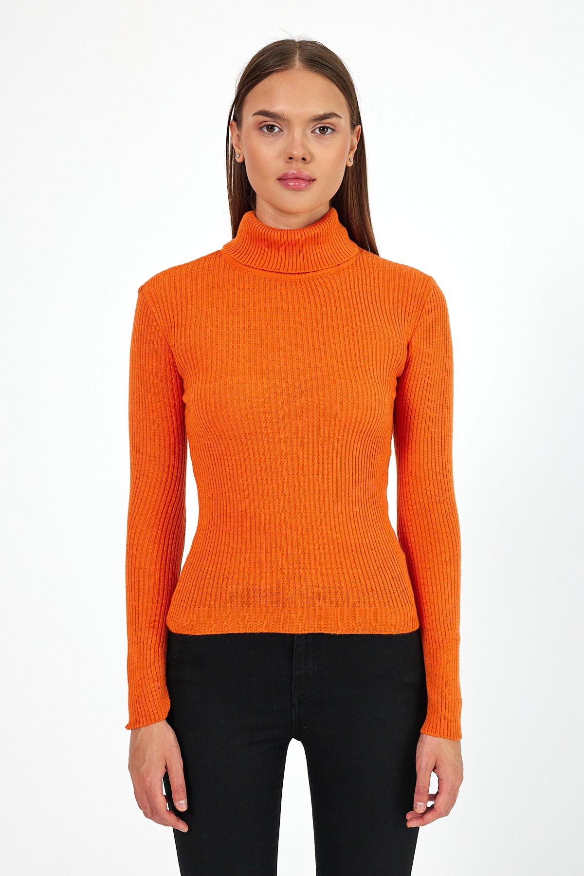 Women's Turtleneck Orlon Badi Knitwear 4453