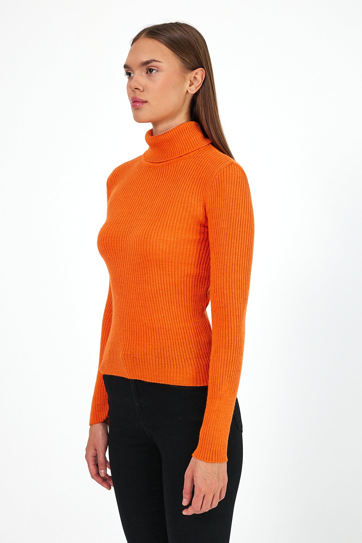 Women's Turtleneck Orlon Badi Knitwear 4453