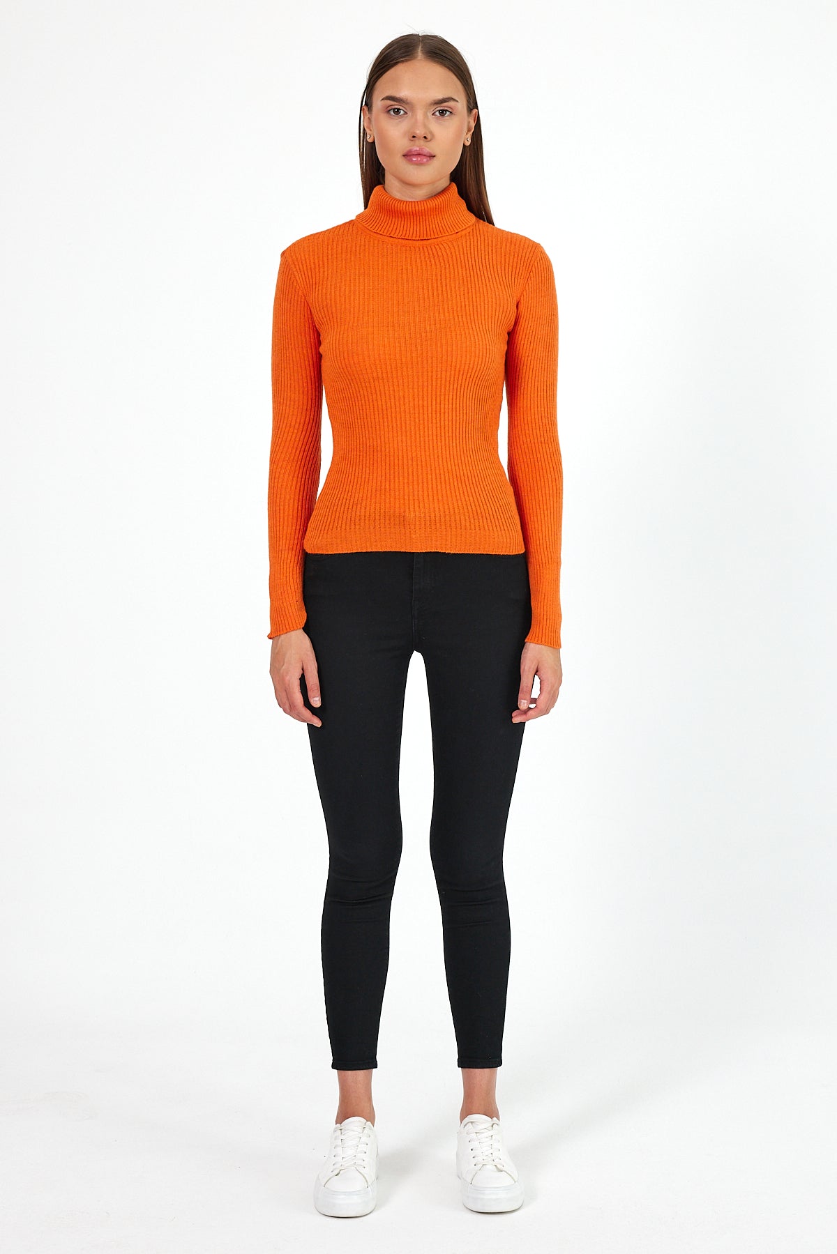 Women's Turtleneck Orlon Badi Knitwear 4453