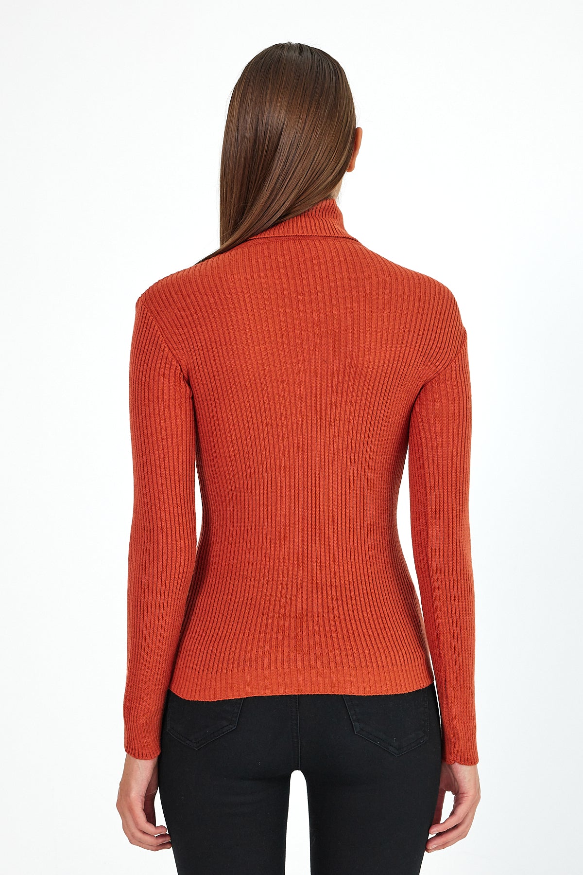 Women's Turtleneck Orlon Badi Knitwear 4453