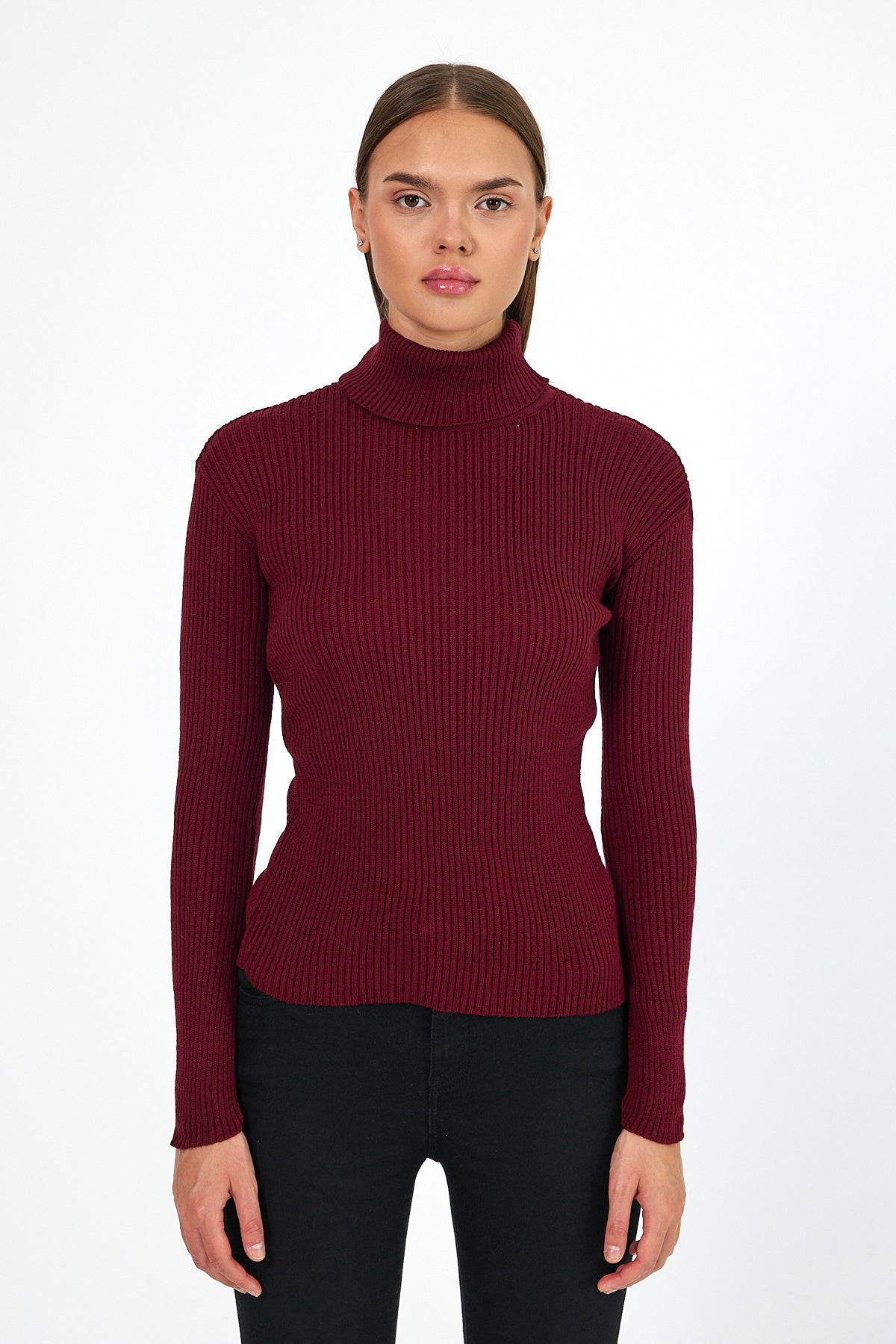 Women's Turtleneck Orlon Badi Knitwear 4453