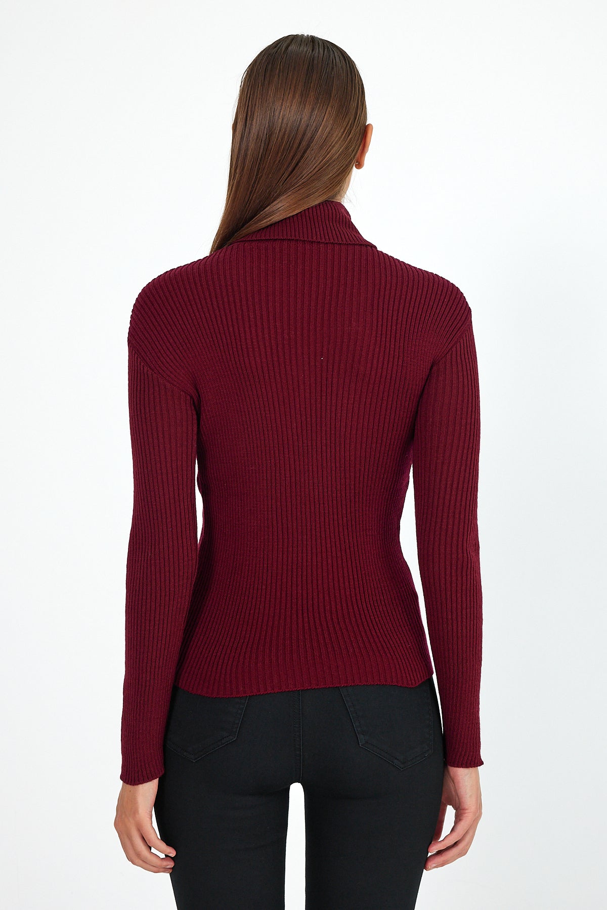 Women's Turtleneck Orlon Badi Knitwear 4453