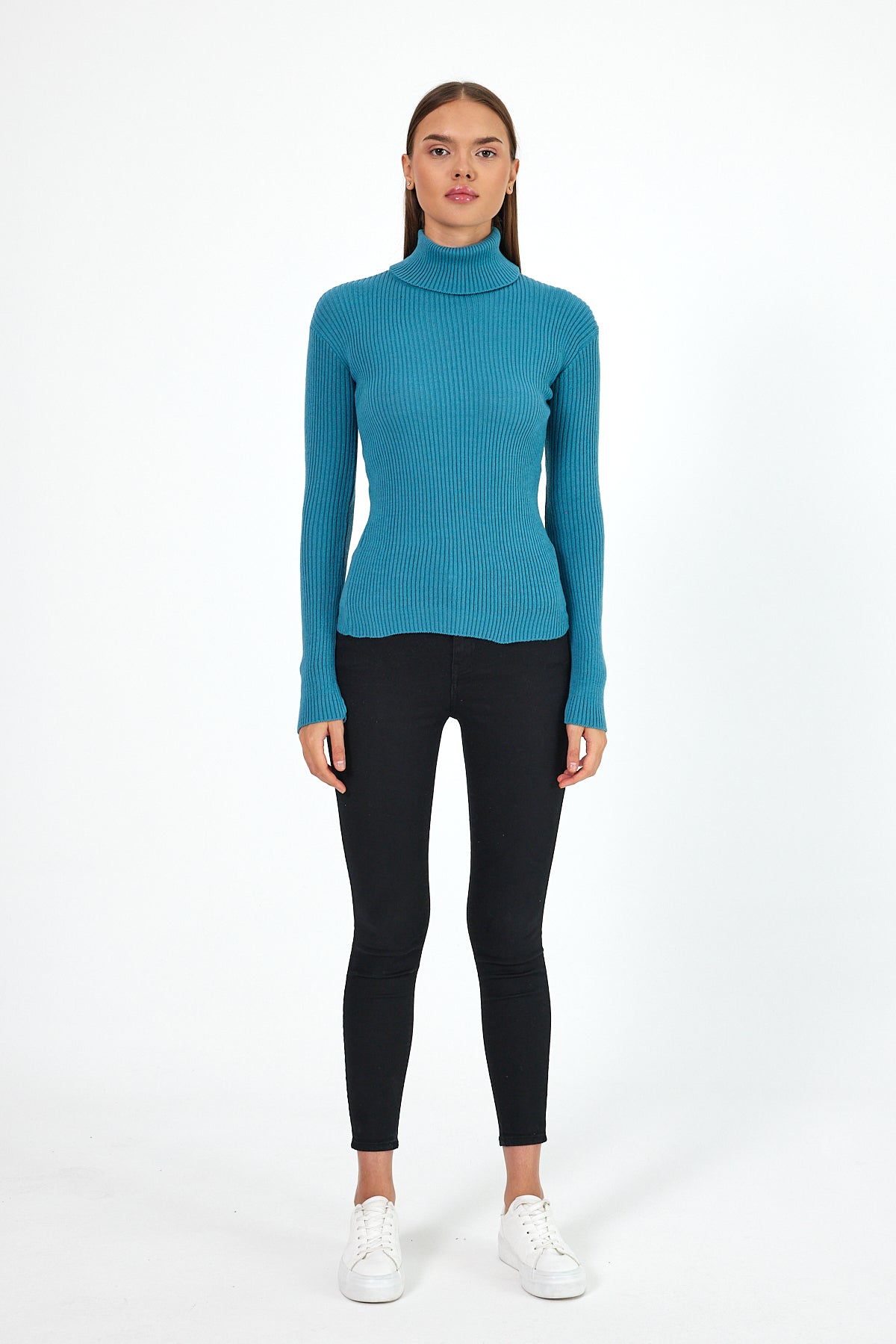 Women's Turtleneck Orlon Badi Knitwear 4453