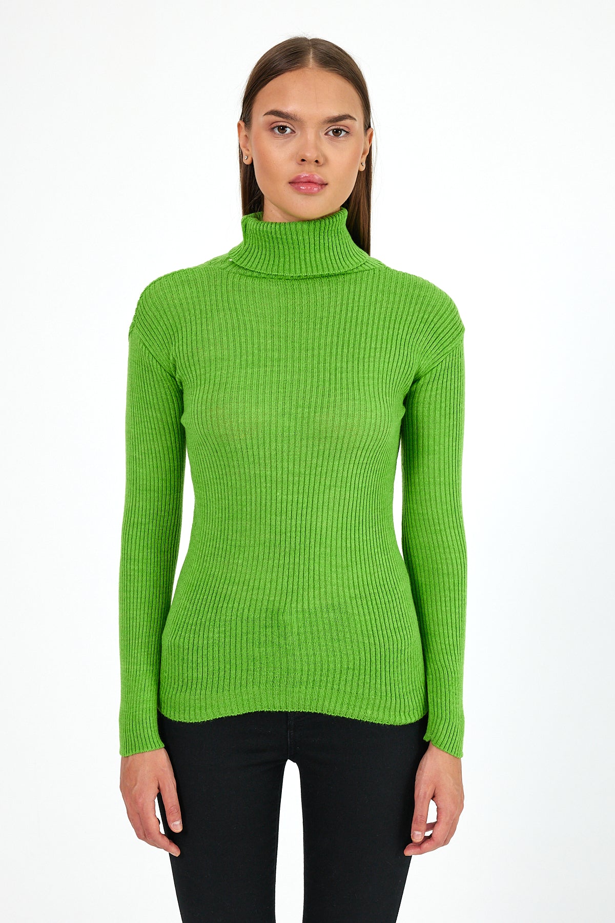 Women's Turtleneck Orlon Badi Knitwear 4453