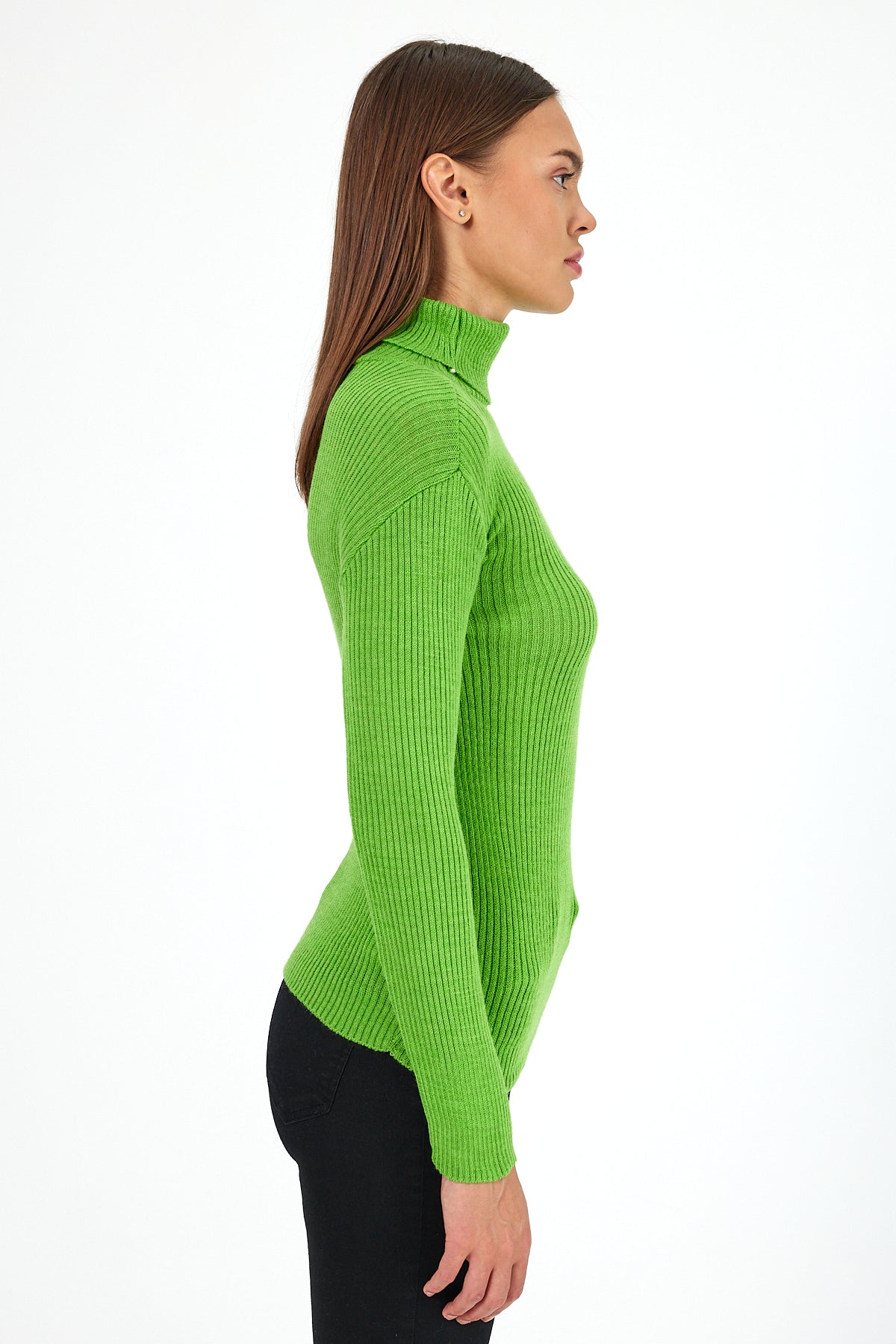 Women's Turtleneck Orlon Badi Knitwear 4453