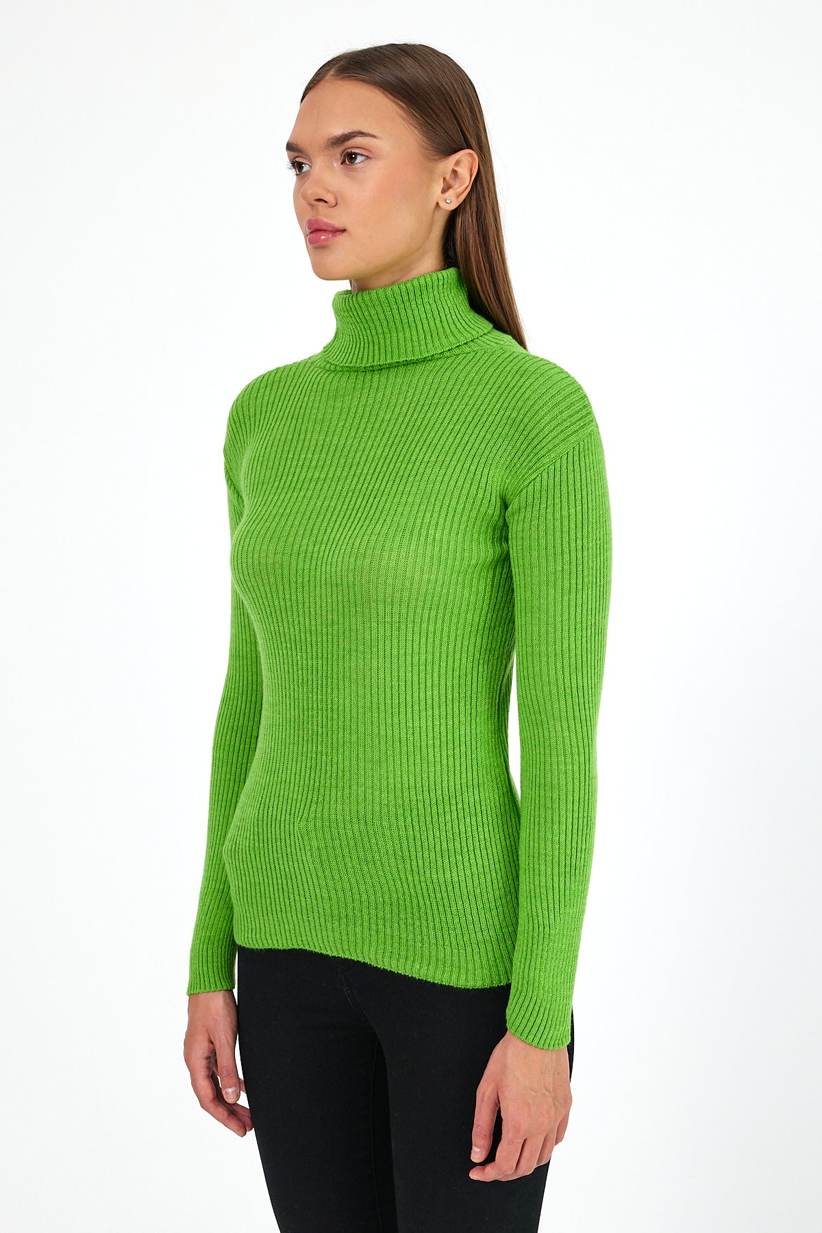 Women's Turtleneck Orlon Badi Knitwear 4453