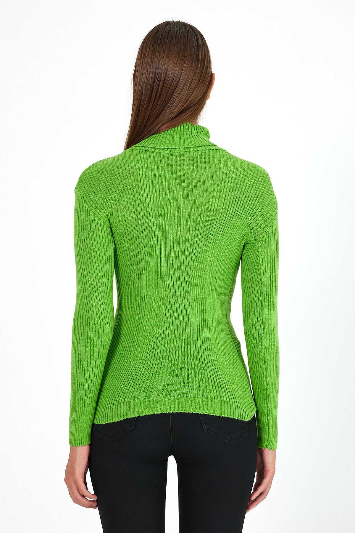 Women's Turtleneck Orlon Badi Knitwear 4453