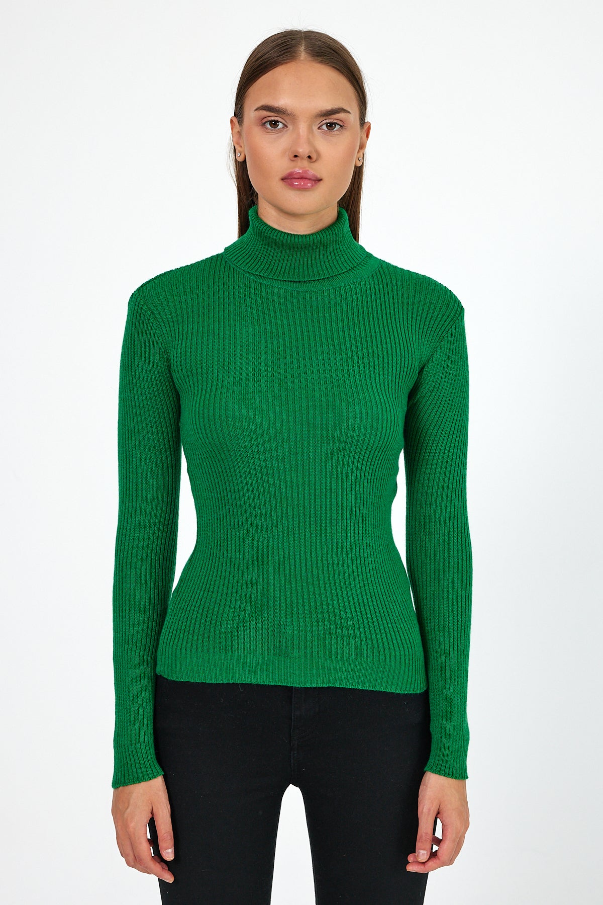 Women's Turtleneck Orlon Badi Knitwear 4453