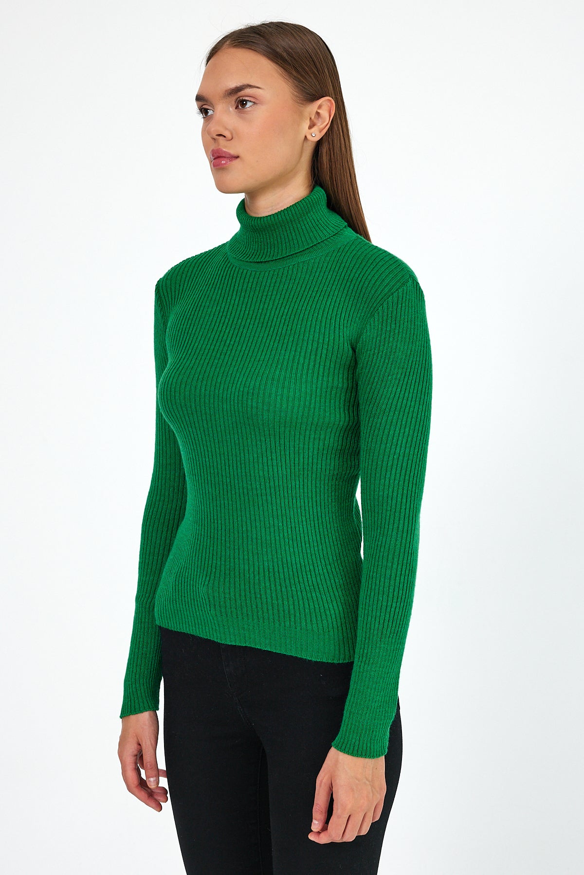 Women's Turtleneck Orlon Badi Knitwear 4453