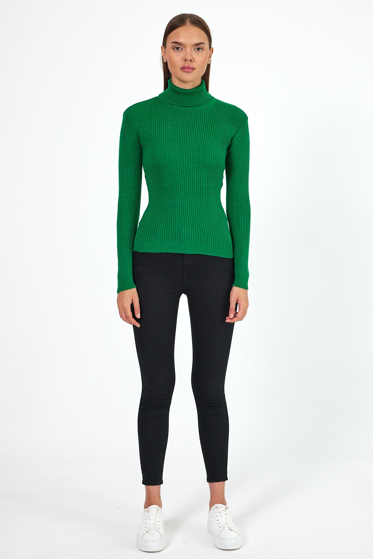 Women's Turtleneck Orlon Badi Knitwear 4453