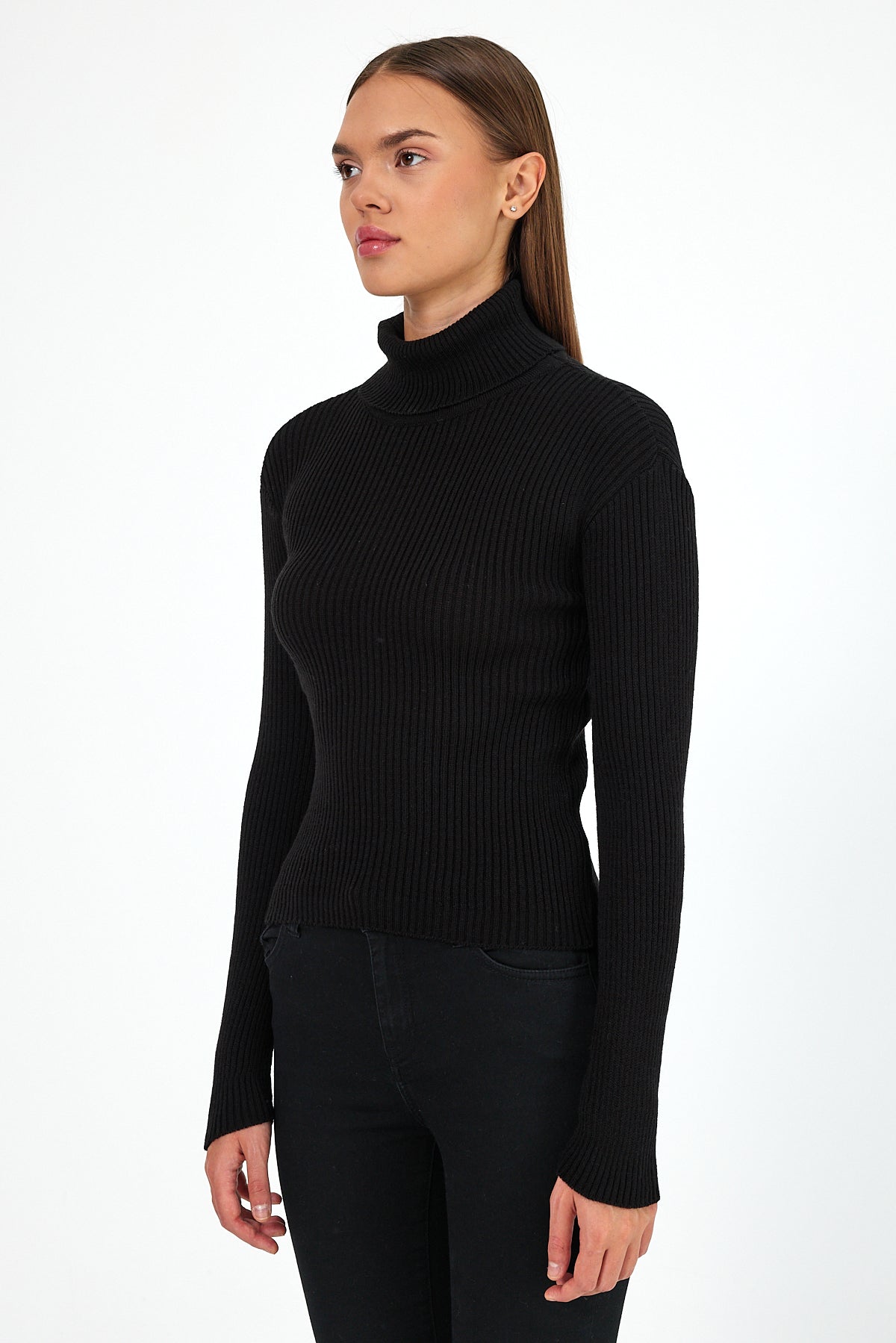 Women's Turtleneck Orlon Badi Knitwear 4453