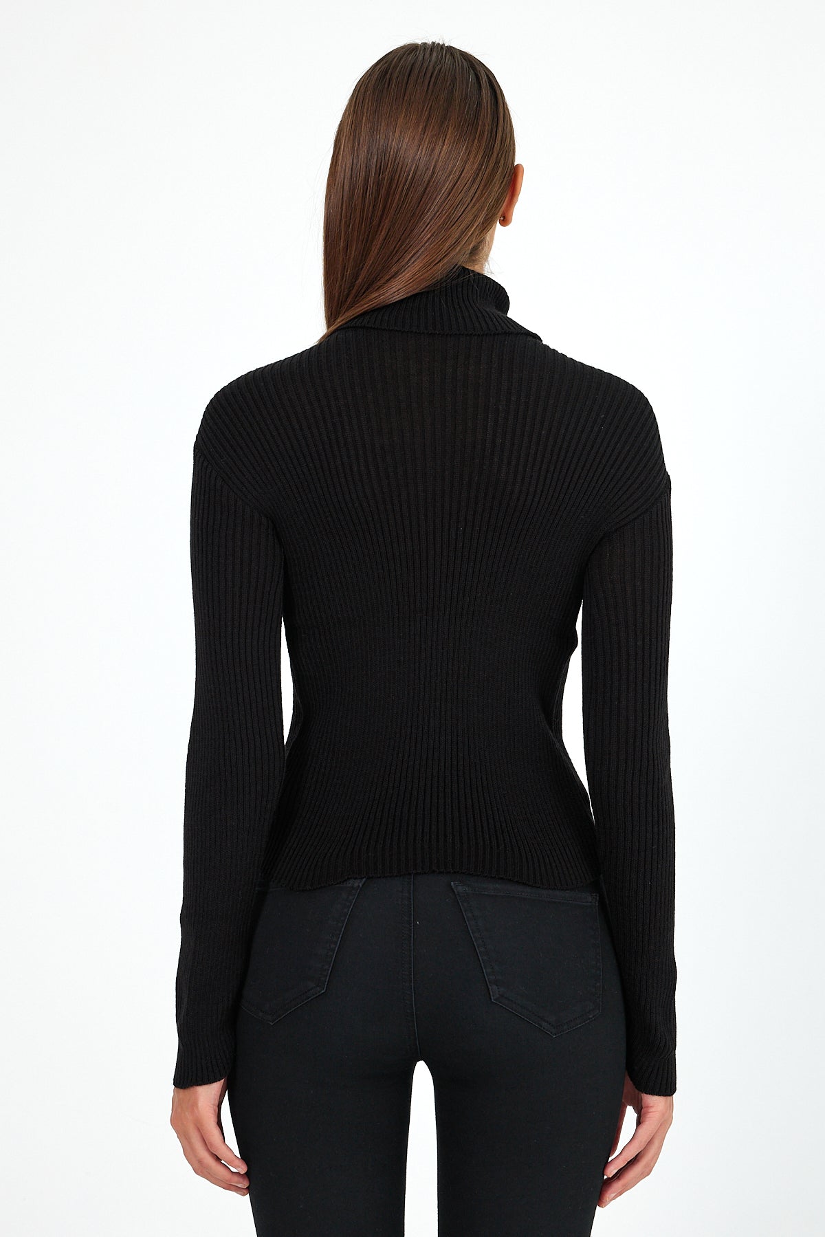 Women's Turtleneck Orlon Badi Knitwear 4453