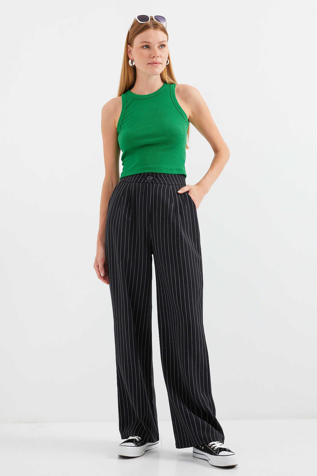 Women's Wide Leg Trousers 6638