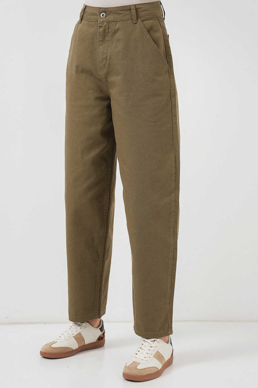 Kadın Bol Paça Pantolon 6703