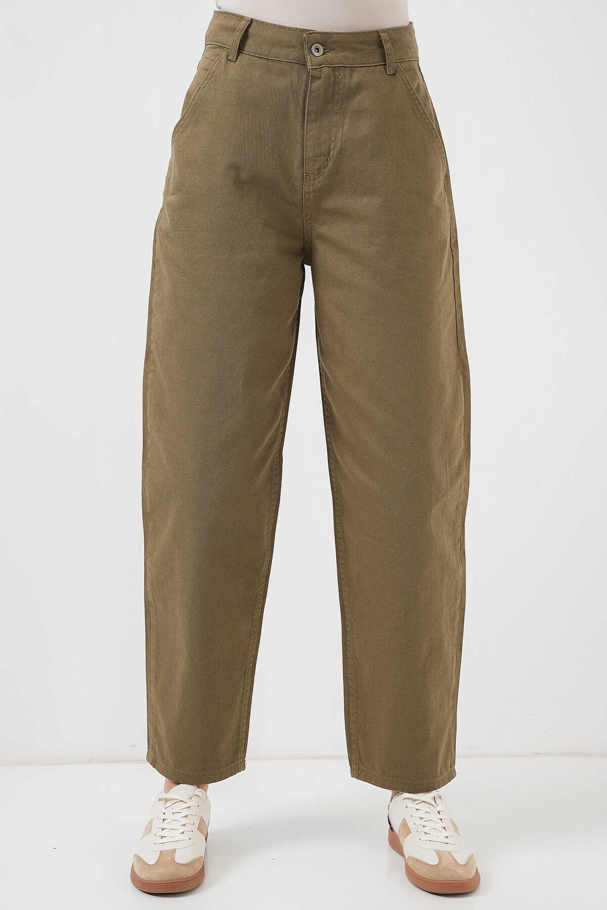 Kadın Bol Paça Pantolon 6703