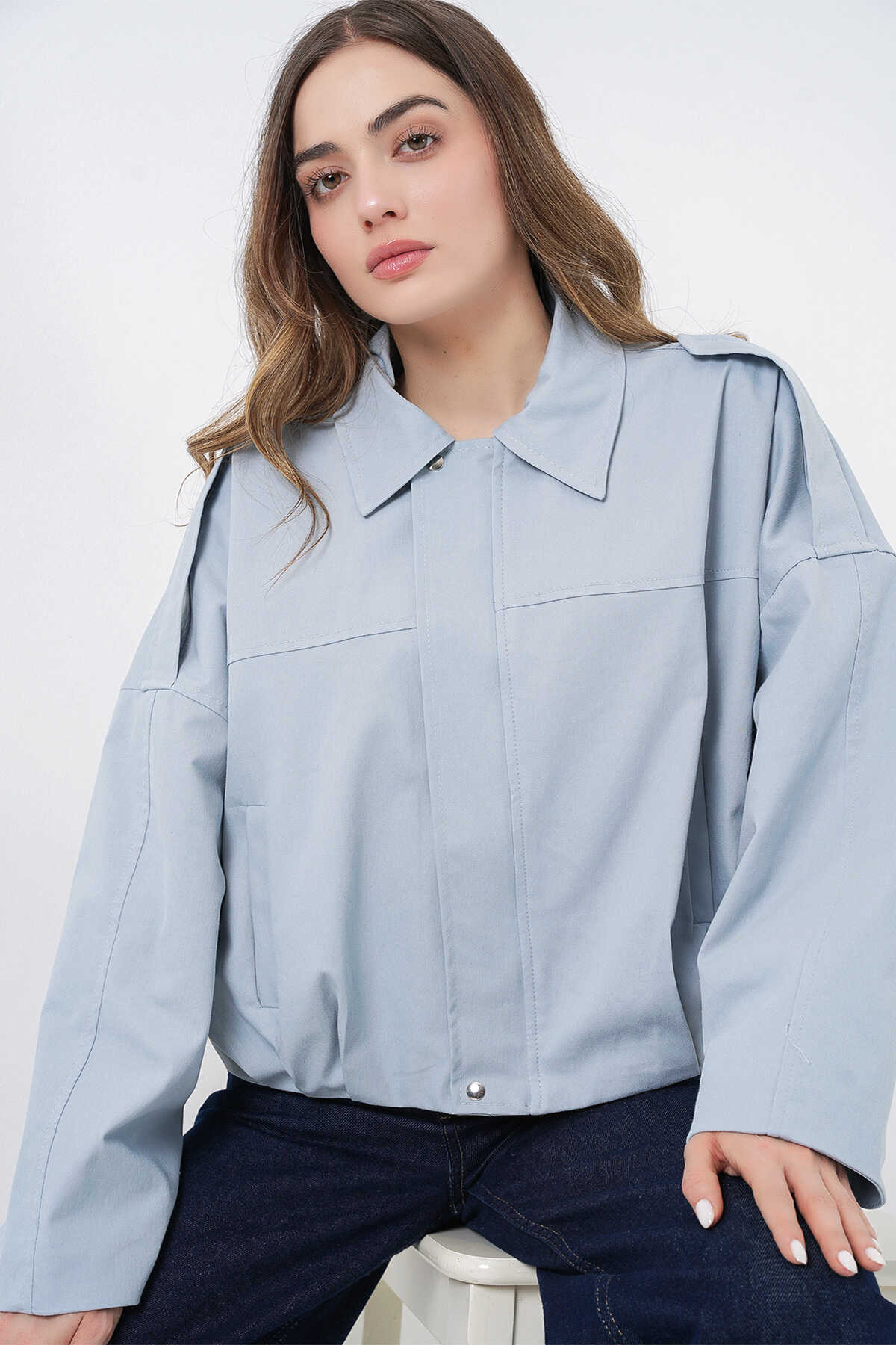 Kadın Denim Ceket 0737