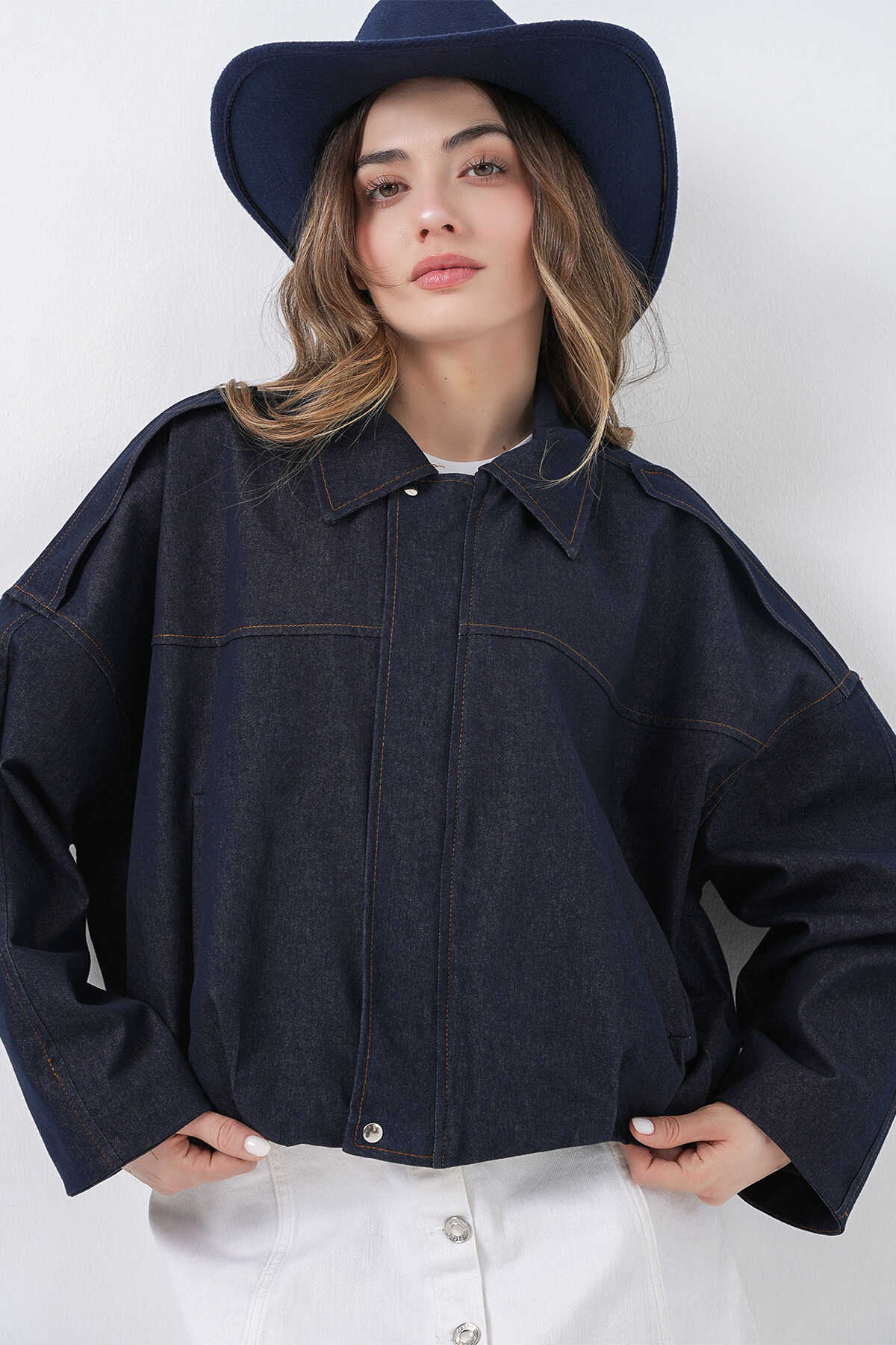 Kadın Denim Ceket 0737