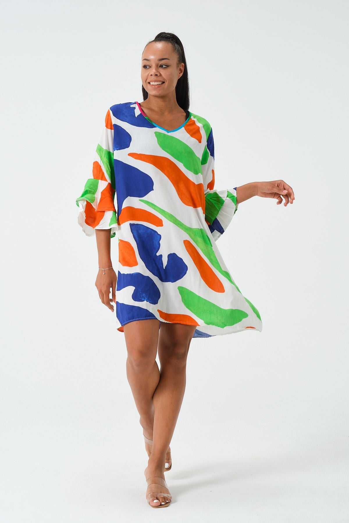 Women's Patterned Dress (5569)