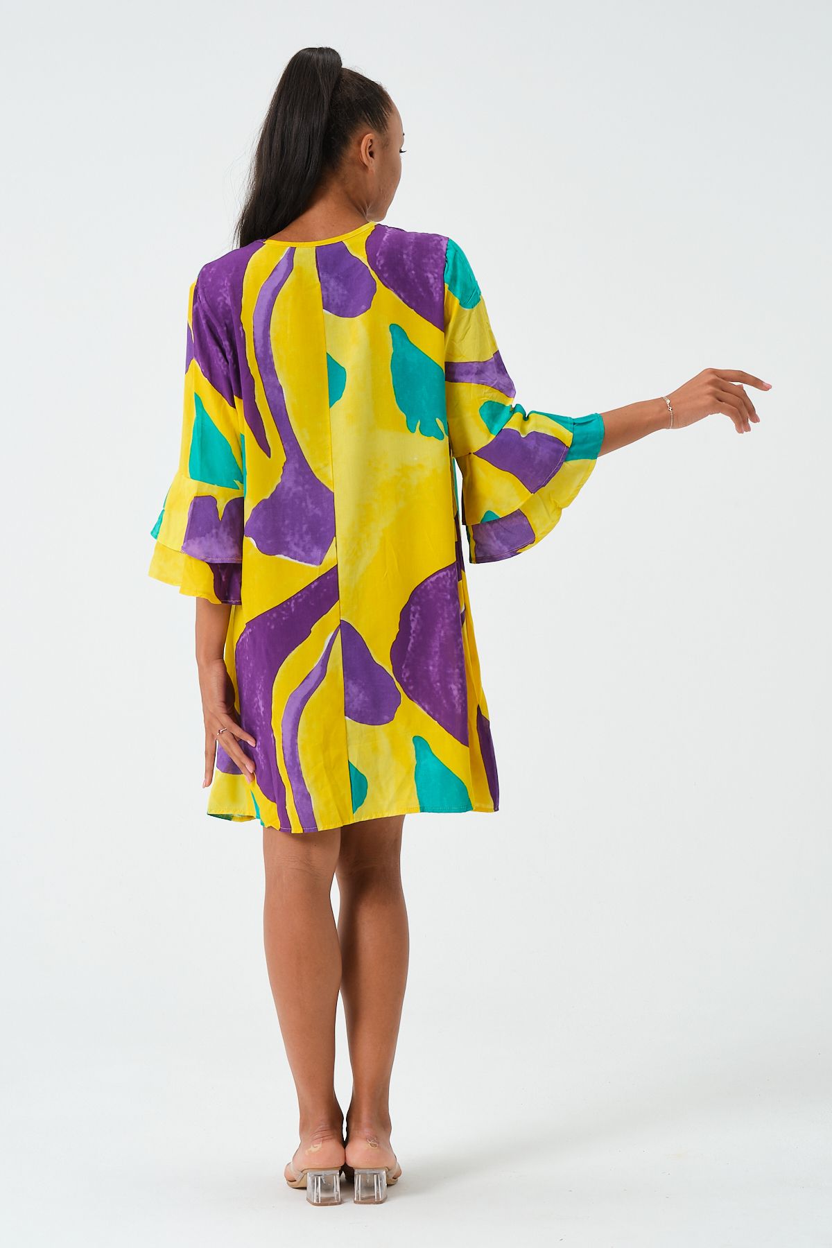 Women's Patterned Dress (5569)