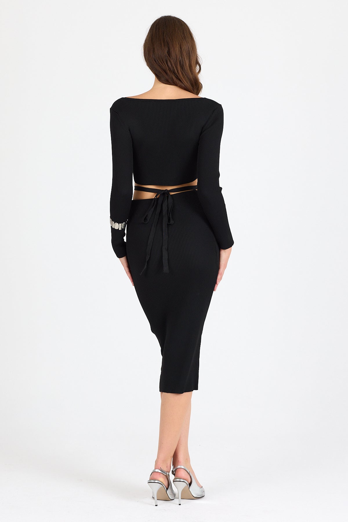 Kadın Etekli Triko Takım 0602