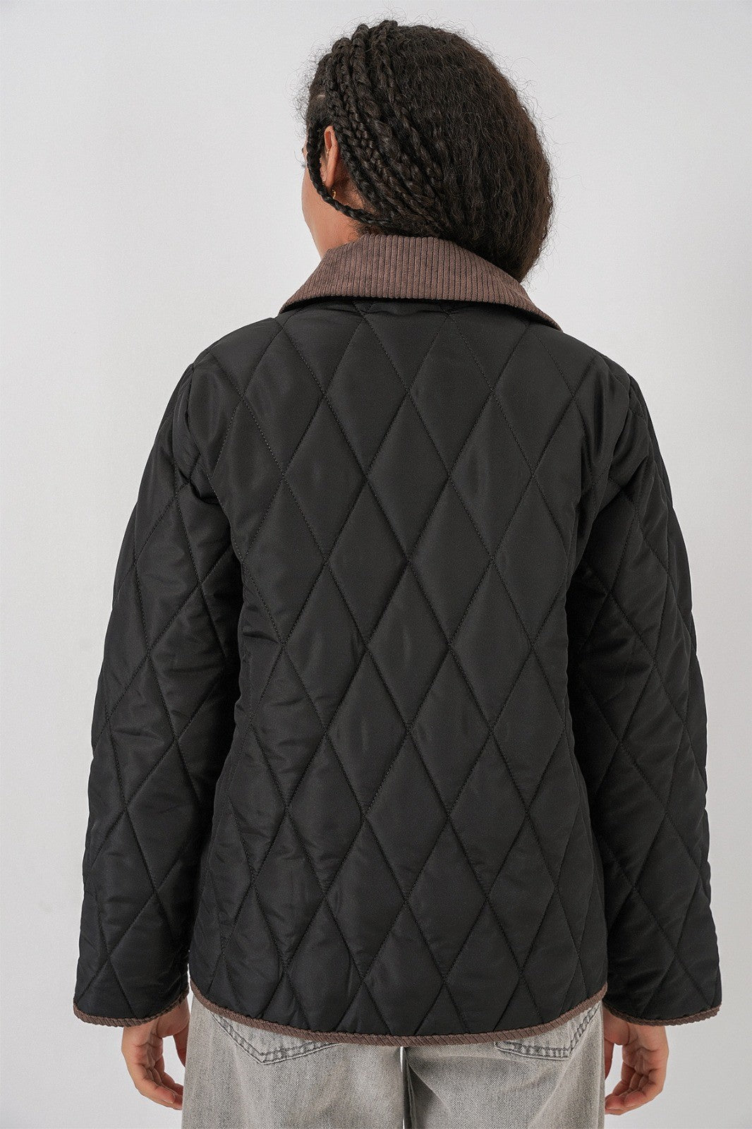 Kadın Kapitone  Oversize Mont 5226