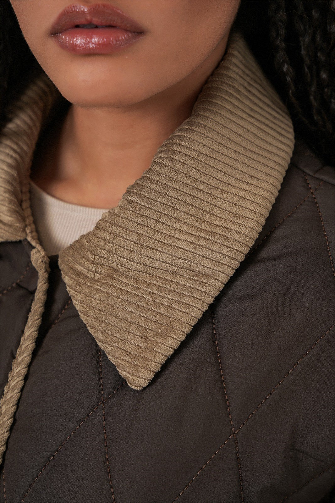 Kadın Kapitone  Oversize Mont 5226