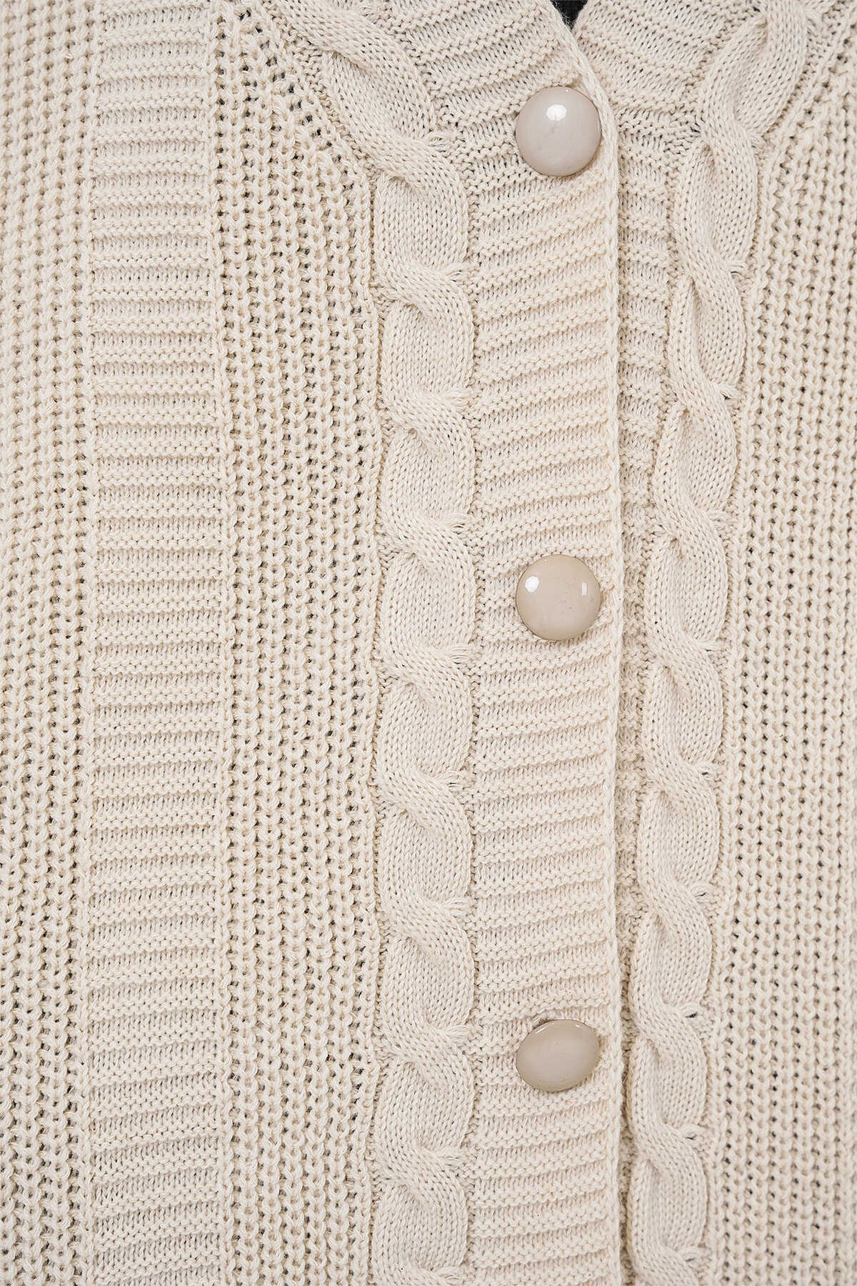 Kadın Tesettür Triko Hırka 15768