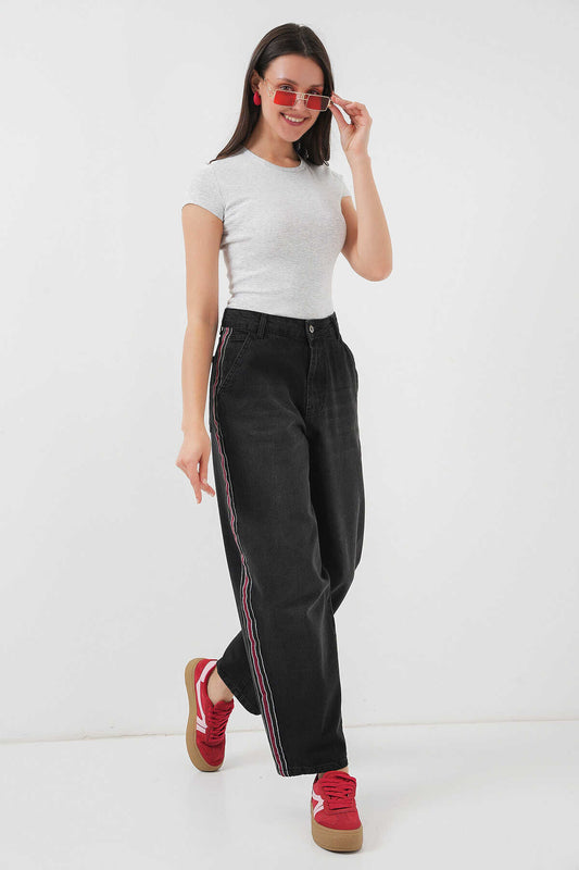 Kadın Yanı Şeritli Pantolon 6700