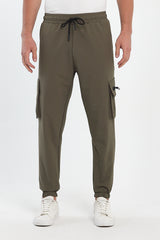 Cargo Pocket Zippered Jogger Trousers 002401