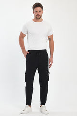 Cargo Pocket Zippered Jogger Trousers 002401