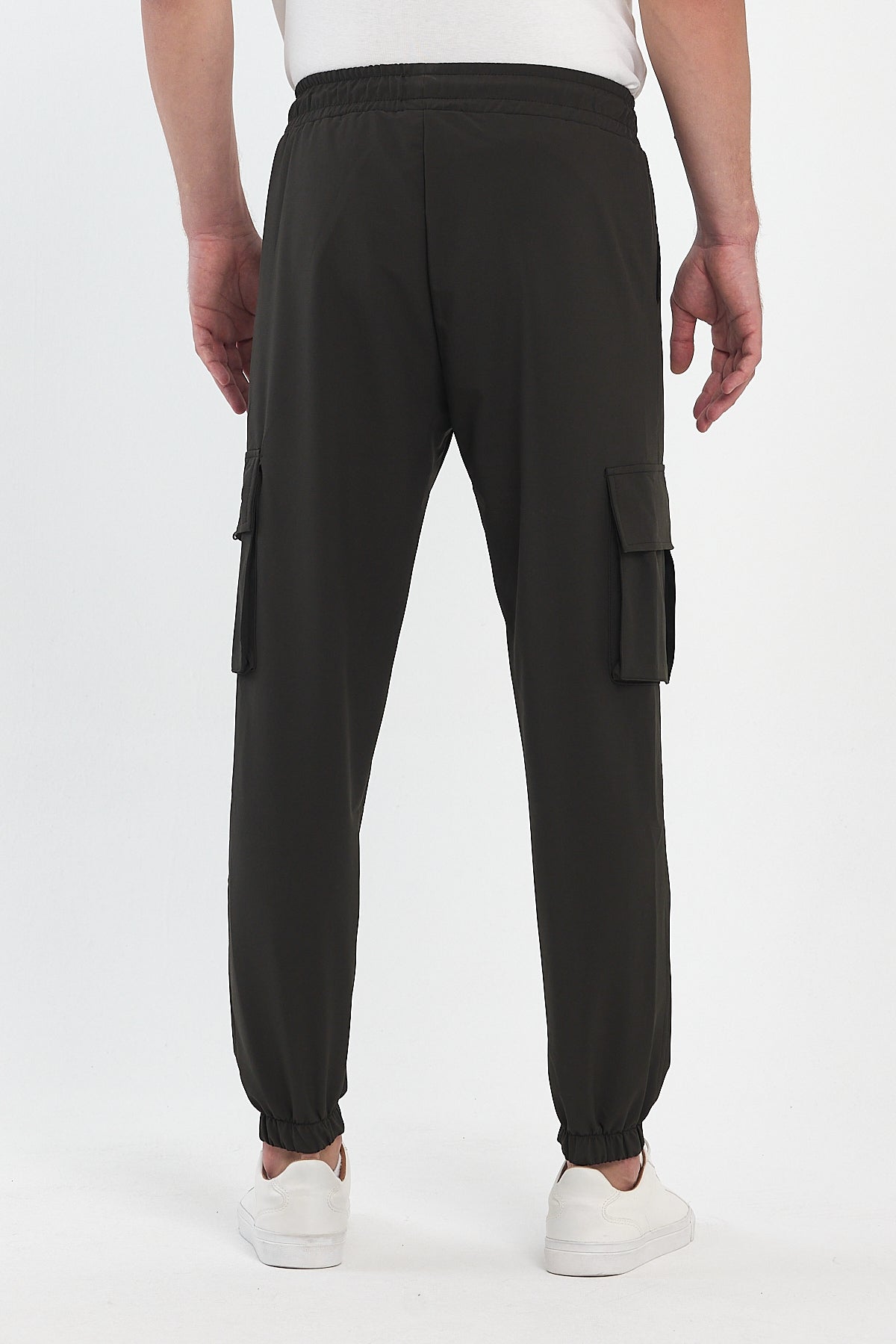 Cargo Pocket Zippered Jogger Trousers 002401