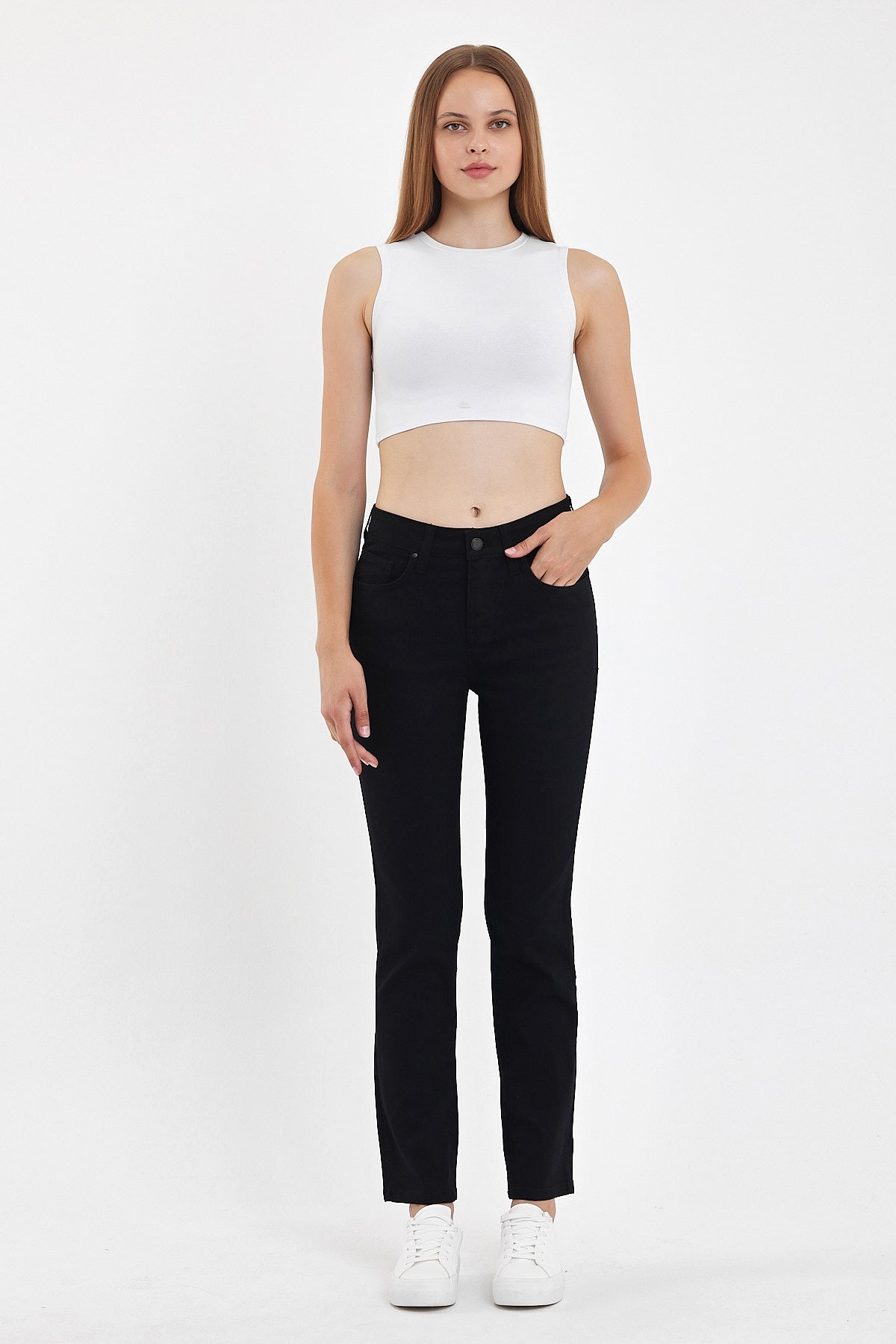 KENDY 011 Slim Fit Denim Pants