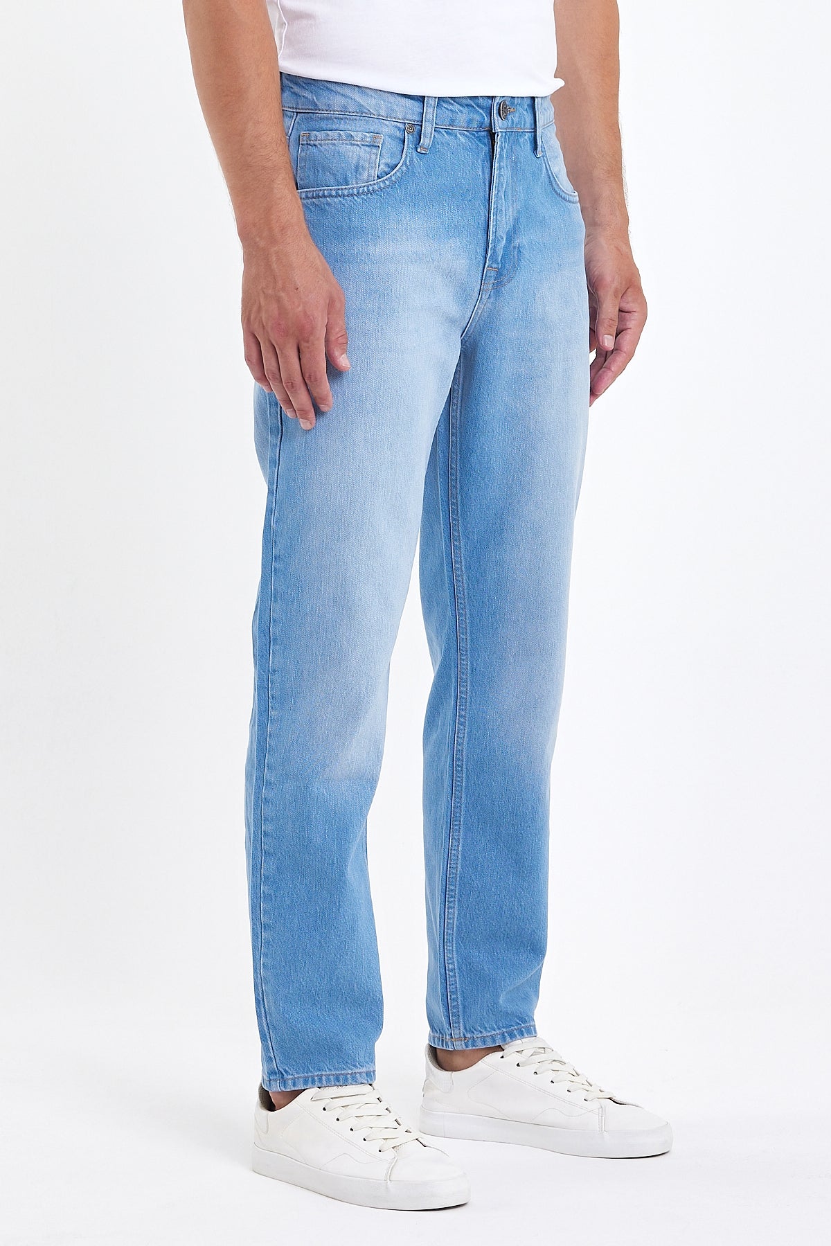 Luis 010 Straight Vintage Fit Denim Trousers 1553