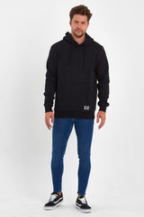 Rodi 3 Thread Ribbed Pocket Hooded Sweatshirt RD24KE055490