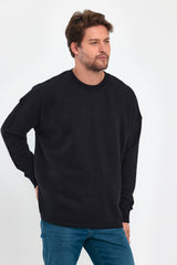 Rodi 3 Thread Unraised Crew Neck Sweatshirt RD24KE055407